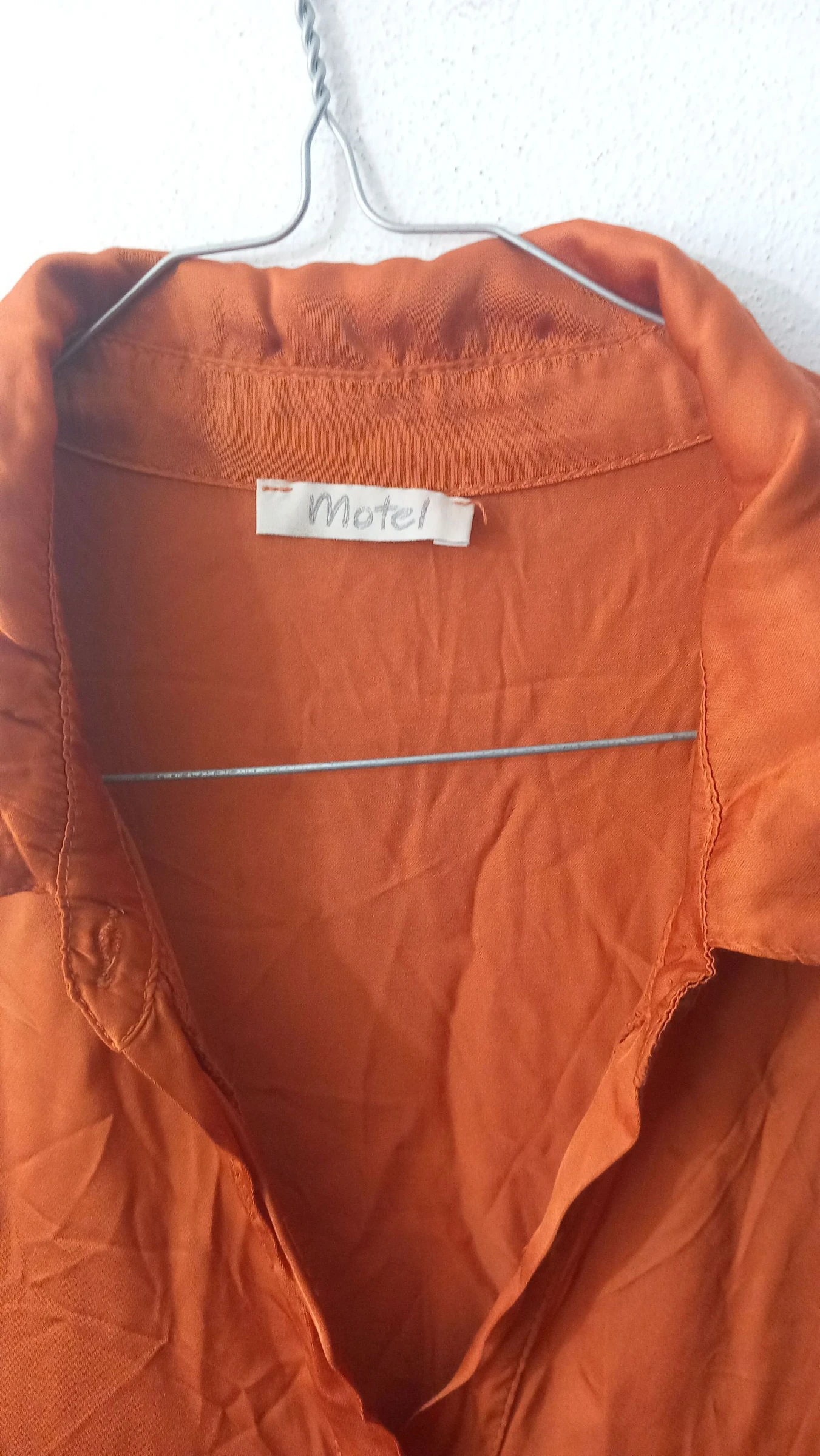 Vestido camisa laranja, Motel Fit's M/L – photo 2